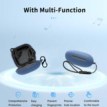 Load image into Gallery viewer, for Beats Powerbeats Pro 2 Case Cover,NOUKAJU Earphone Protective Cover(with Carabiner + Lanyard + Cleaning Pen) Drop-Proof,Shock-Proof,Dust-Proof,Protective Case for Beats Powerbeats Pro 2(Blue)