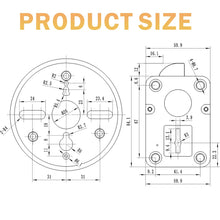Load image into Gallery viewer, Digital Electronic Keypad Lock for Left Swing Bolt Safes, Gun Safe Lock Replacement, Time Delay Safe Lock Including 2 Emergency Keys for Locksmiths.