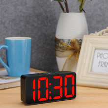 Load image into Gallery viewer, DreamSky Small Digital Alarm Clock for Bedroom, Large Big Numbers Display with Brightness Dimmer, Electric Bedside Desk Clock with USB Charging Port, Adjustable Alarm Volume, USB-C Adapter Powered
