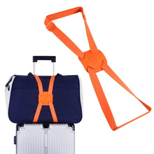 Load image into Gallery viewer, Luggage Straps Bag Bungees for Add a Bag Easy to Travel Suitcase Elastic Strap Belt(Orange)