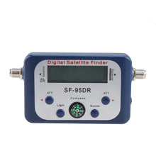 Load image into Gallery viewer, AGPtek Digital Satellite Signal Finder Meter for Dish Network Directv FTA with Compass and Audio Tone - Blue