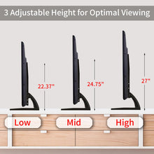 Load image into Gallery viewer, TV Stand Mount for Sony Bravia 55/65/75inch TVs, Table Top TV Stand Base, Height Adjustable Replacement Stand, for Most 36-75&quot; LED Flat Screen TVs, Steel TV Feet Holds up to 110 lbs, Max VESA 600x600m