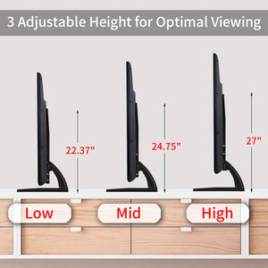 TV Stand Mount for Sony Bravia 55/65/75inch TVs, Table Top TV Stand Base, Height Adjustable Replacement Stand, for Most 36-75" LED Flat Screen TVs, Steel TV Feet Holds up to 110 lbs, Max VESA 600x600m