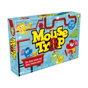 Hasbro Gaming Mouse Trap Board Game for Kids Ages 6 and Up, Classic Kids Game for 2-4 Players with Easier Set-Up Than Previous Versions, Multicolor, One Size