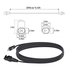 Load image into Gallery viewer, AWINLI 6.5 ft (2m) Extended AC Power Cord for Lift Recliner,Okin,Limoss,Lazboy,Pride,Catnapper Replacement Power Cord