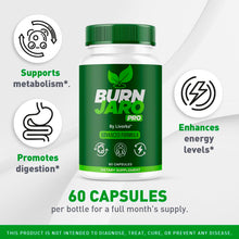 Load image into Gallery viewer, Burn Jaro Pro - BurnJaro Pink Salt Capsules Pro, BurnJaro Pro Pills, Official Advanced Formula Burn Jaro Pro Supplement Pills Natural Ingredients Reviews, 60 Capsules for 1 Month