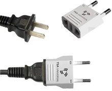 Load image into Gallery viewer, United States to Indonesia/Bali Travel Power Adapter to Connect North American Electrical Plugs to Indonesian Outlets for Cell Phones, Tablets, eReaders, and More (2-Pack, White)