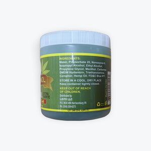 Generic Mariguanol Hemp Oil Muscle Rub Gel, 9 Fl Oz (Pack of 1), Green