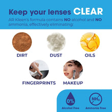 Load image into Gallery viewer, AR Kleen® 4oz Spray Pump | Multi-Purpose Lens Cleaner | No Streaks | Ammonia and Alcohol Free