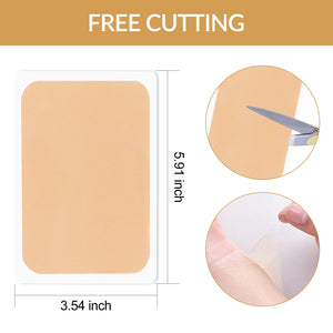 Tattoo Cover Up, Ultra Thin Tattoo Cover Up Patch for Tattoo, Scar, Birthmarks, Waterproof and Sweatproof, 6 Pcs