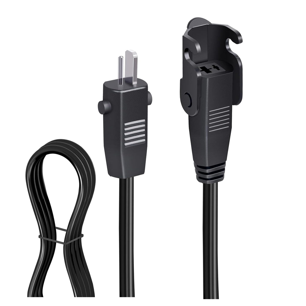 AWINLI 6.5 ft (2m) Extended AC Power Cord for Lift Recliner,Okin,Limoss,Lazboy,Pride,Catnapper Replacement Power Cord