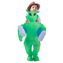 Load image into Gallery viewer, Minetom Inflatable Alien Costume for Kids, Halloween Blow up Costume for Kids-Child (4-8 Years) Unisex