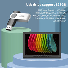 Load image into Gallery viewer, OAKCHA 13.3 Inch Small 720p TV,Portable TV with Antenna ATSC Tuner,HDMI/AV Input,USB Port,Rechargeable Battery Operated,Suitable for Kitchen RV Car Camping