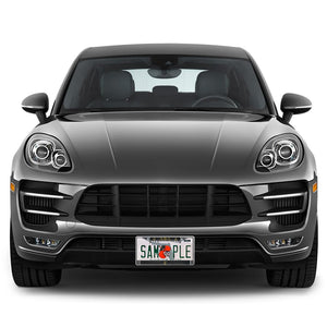 Fastasticdeals Metal Insert License Plate Frame Alpha Phi Alpha Weatherproof Car Accessories Black 2 Holes Solid Insert