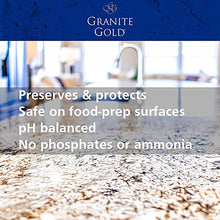 Load image into Gallery viewer, Granite Gold Daily Cleaner Spray Streak-Free Cleaning for Granite, Marble, Travertine, Quartz, Natural Stone Countertops, and Floors, 24 Fluid Ounces, 3-Pack