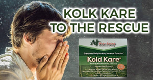 Kold Kare Daily Immune Health Function, 40 Count, Pack of 2 - Effective Against Cold, Sinus, Allergy Symptoms | Non-Habit Forming | No Side Effects
