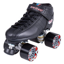 Load image into Gallery viewer, Riedell R3 Roller Skate - Quad Roller Skate for Indoor/Outdoor | Black | Size 14