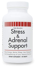 Load image into Gallery viewer, Stress and Adrenal Support - 90 Chewable Tablets - Citrusy Orange Flavor - Easily Digestible - by New Health Products