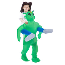 Load image into Gallery viewer, Minetom Inflatable Alien Costume for Kids, Halloween Blow up Costume for Kids-Child (4-8 Years) Unisex