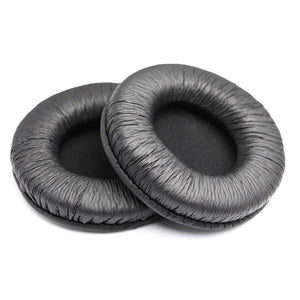 MDR-V700 Earpads Replacement Wrinkle Leather Ear Pads Cushions Cover Repair Parts Compatible with Sony MDR-V700 V700DJ Z700 V500 NS-WHP314 HDJ2000 DJ DN-HP1000 HARX300 ProDJ100 Headphones (Black)