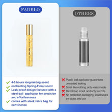 Load image into Gallery viewer, Fadelo Enhanced Scent Perfume for Women Infused with Premium Pheromones - Roll-On Fragrance to Enhance Confidence and Attract Men