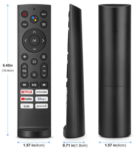 New Remote Control Replacement for Hisense TV (ERF3A90), Fit for Hisense Android Smart TV 75U9DG 55U8G 65U8G 55U7G 65U7G 75U7G 55U78G 65U78G 75U78G 75A76K 55A76K