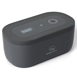 Mindsight Timed Lock Box | Unplug from Phones, Video Games, Social Media, Snacks & Cravings | 3 Modes based on Willpower | Easy to Use | Out of Sight ~ Out of Mind | Boost Your Mental Wellness