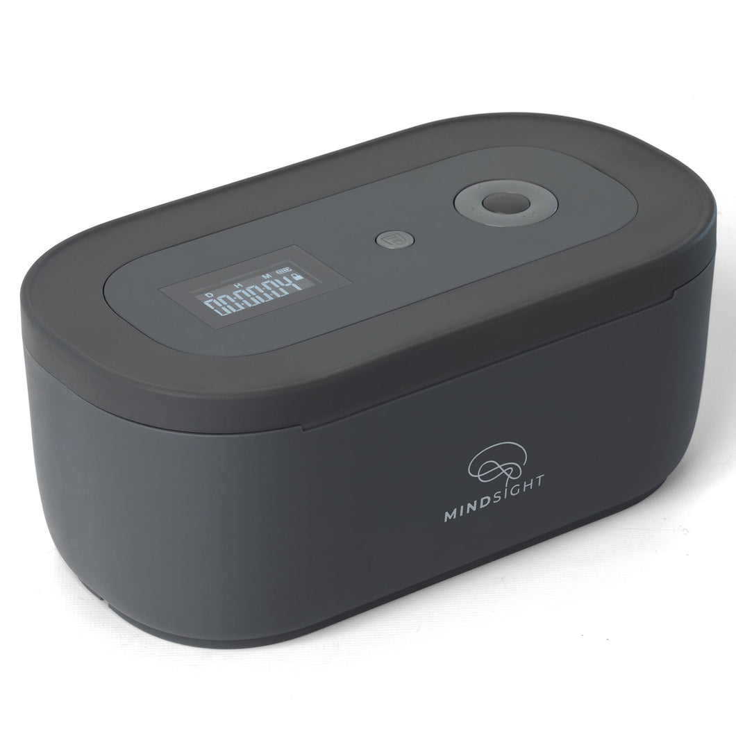 Mindsight Timed Lock Box | Unplug from Phones, Video Games, Social Media, Snacks & Cravings | 3 Modes based on Willpower | Easy to Use | Out of Sight ~ Out of Mind | Boost Your Mental Wellness
