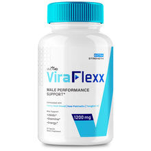 Load image into Gallery viewer, ViraFlexx for Men, ViraFlexx Male Enchantment - Maximum Performance, All Natural Dietary Supplement Extra Strength Pills, ViraFlexx Pro Supports Overall Health, Vira Flexx Reviews (60 Capsules)