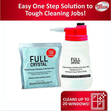 Load image into Gallery viewer, Full Crystal Refill Kit - 1 lb. Bag of Crystal Powder Exterior Window Cleaner for Glass and Screens - Cleans Up to 80 Windows - Shipped Product Packaging May Vary