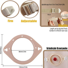 Load image into Gallery viewer, Stoma Guard | Security Shield | Stoma Chassis Reinforcement Adjustable Support Ostomy Belt, Ostomy Bag Cover Ostomy Supplies (1 Khaki)