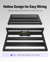 Load image into Gallery viewer, Donner Guitar Pedal Board Case DB-3 Aluminium Pedalboard 20&#39;&#39; x 11.4&#39;&#39; x 4&#39;’ with Bag