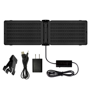ANTOP Antenna Inc. AT-250X2 AT-250X2 Versa Smartpass Amplified Indoor HDTV Folding Antennas, 2 Pack, Black