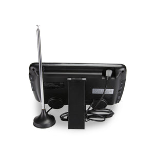 Emerson ET-7000 7" Portable Handheld Digital TV with Built-in Rechargeable Battery, HD Display, Multimedia Playback, USB/SD Card Support, and AC/DC Adapter | Compact TV for Home or Travel
