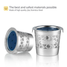 Load image into Gallery viewer, 2 Stainless Steel Reusable K Cups for Keurig K Supreme, K Supreme Plus, K Slim, K-Duo Hot &amp; Iced with Multistream Technology - 2 Refillable Kcups Coffee Filters for Keurig Coffee Makers