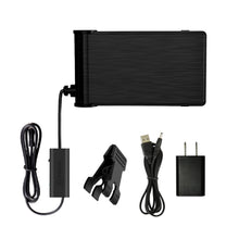 Load image into Gallery viewer, ANTOP Antenna Inc. AT-250X2 AT-250X2 Versa Smartpass Amplified Indoor HDTV Folding Antennas, 2 Pack, Black