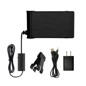 ANTOP Antenna Inc. AT-250X2 AT-250X2 Versa Smartpass Amplified Indoor HDTV Folding Antennas, 2 Pack, Black