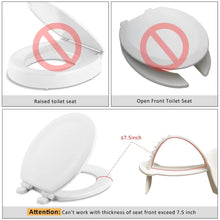 Load image into Gallery viewer, Universal Urine Deflector for Toilet Seat,Toilet Splash Guard Prevents Kids and Adult from Peeing Splash (white-1pcs)