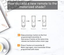 Load image into Gallery viewer, 14 Channel Controller for Roller Shades Remote Control for Motorized Windows Shades and Blinds, White