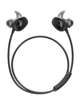Load image into Gallery viewer, Bose SoundSport, Wireless Earbuds, (Sweatproof Bluetooth Headphones for Running and Sports), Black (Renewed)
