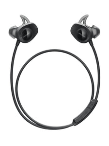 Bose SoundSport, Wireless Earbuds, (Sweatproof Bluetooth Headphones for Running and Sports), Black (Renewed)