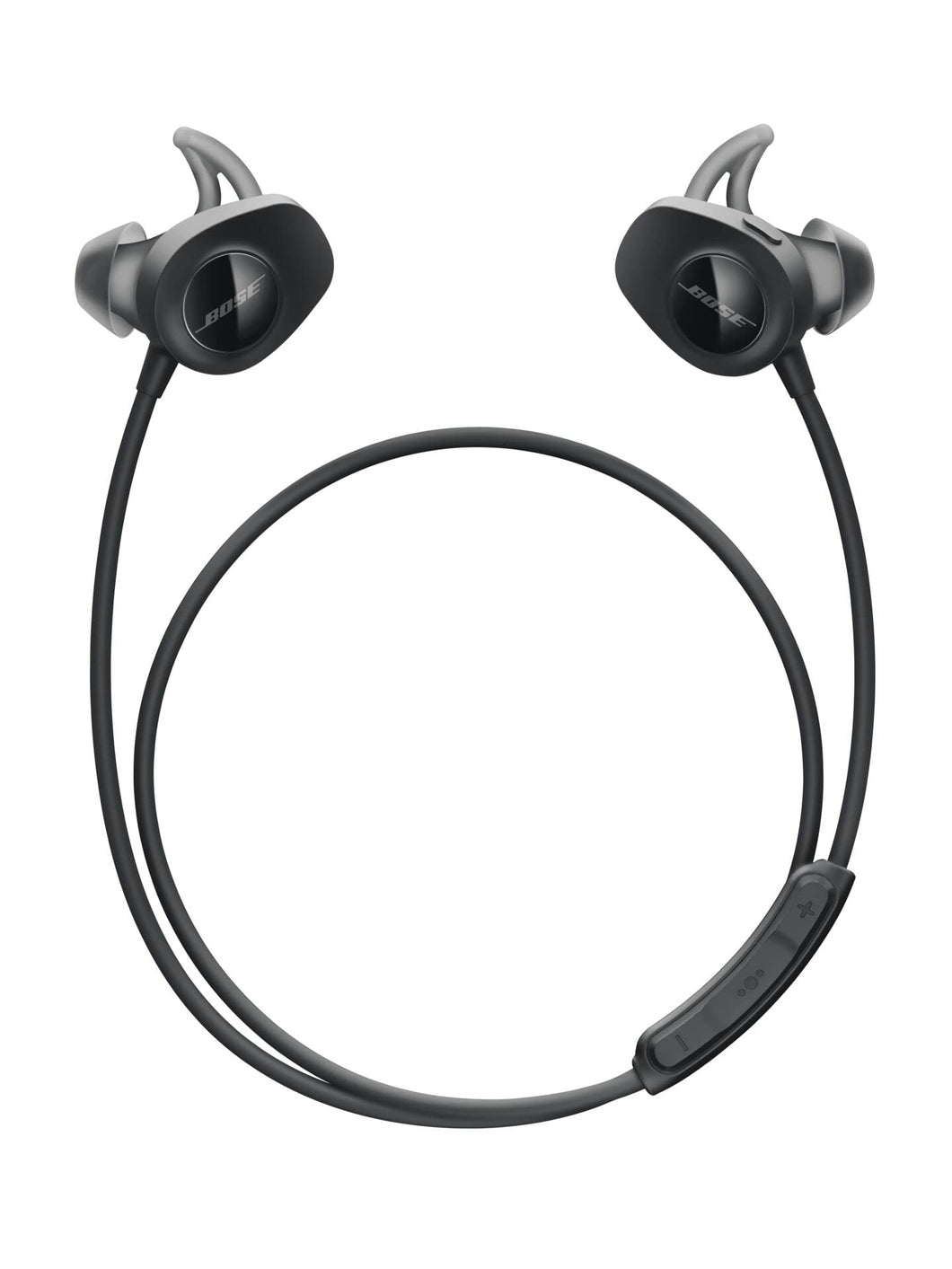 Bose SoundSport, Wireless Earbuds, (Sweatproof Bluetooth Headphones for Running and Sports), Black (Renewed)