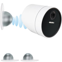 Load image into Gallery viewer, UYODM 2 Pack Metal Wall Mount Compatible with SimpliSafe Wireless Outdoor Security Camera,360° Adjustable Easy to Install and Remove, Camera Not Included (White)