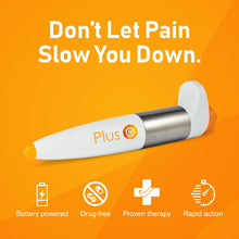 Load image into Gallery viewer, Paingone Plus, The Automatic TENS Pen - Fast, Effective Pain Relief for Sore &amp; Aching Muscles- Use on Hands, Feet, Knees &amp; More - Compact &amp; Portable with No Wires, Pads or Gels