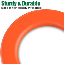 Load image into Gallery viewer, Orange Portable Bucket Toilet Seat - Snap-on for Camping, Hiking, Emergency, Car, Boat, RV Travel