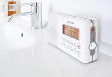 Load image into Gallery viewer, Sangean H201 Shower Radio AM/FM Waterproof, Weather Alert Radio, White