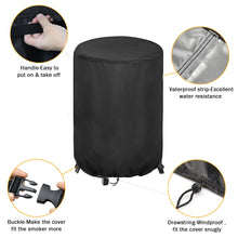 Load image into Gallery viewer, Aidetech Smoker Cover Fit for Charbroil The Big Easy TRU-Infrared 3-in-1 Smoker, Waterproof Grill Cover Outdoor Smoker Covers (23&quot; D x 23.5&quot; W x 36&quot; H)