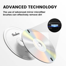 Load image into Gallery viewer, Reshow Laser Lens Disc Cleaner kit for CD &amp; DVD Player Without Scratching The Optics - Included Microfiber Cloth, Cleaning Disc and Cleaning Solution (1 Bottles of Cleaning Fluid)