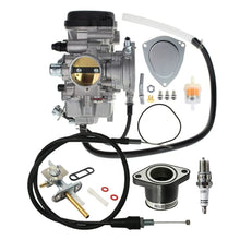 Load image into Gallery viewer, YFM 450 Carburetor For Yamaha Kodiak 450 Carb 2003 2004 2005 2006 With Air Filter &amp; Intake Manifold Boot And Throttle Cable