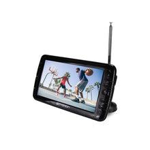 Load image into Gallery viewer, Emerson ET-7000 7&quot; Portable Handheld Digital TV with Built-in Rechargeable Battery, HD Display, Multimedia Playback, USB/SD Card Support, and AC/DC Adapter | Compact TV for Home or Travel